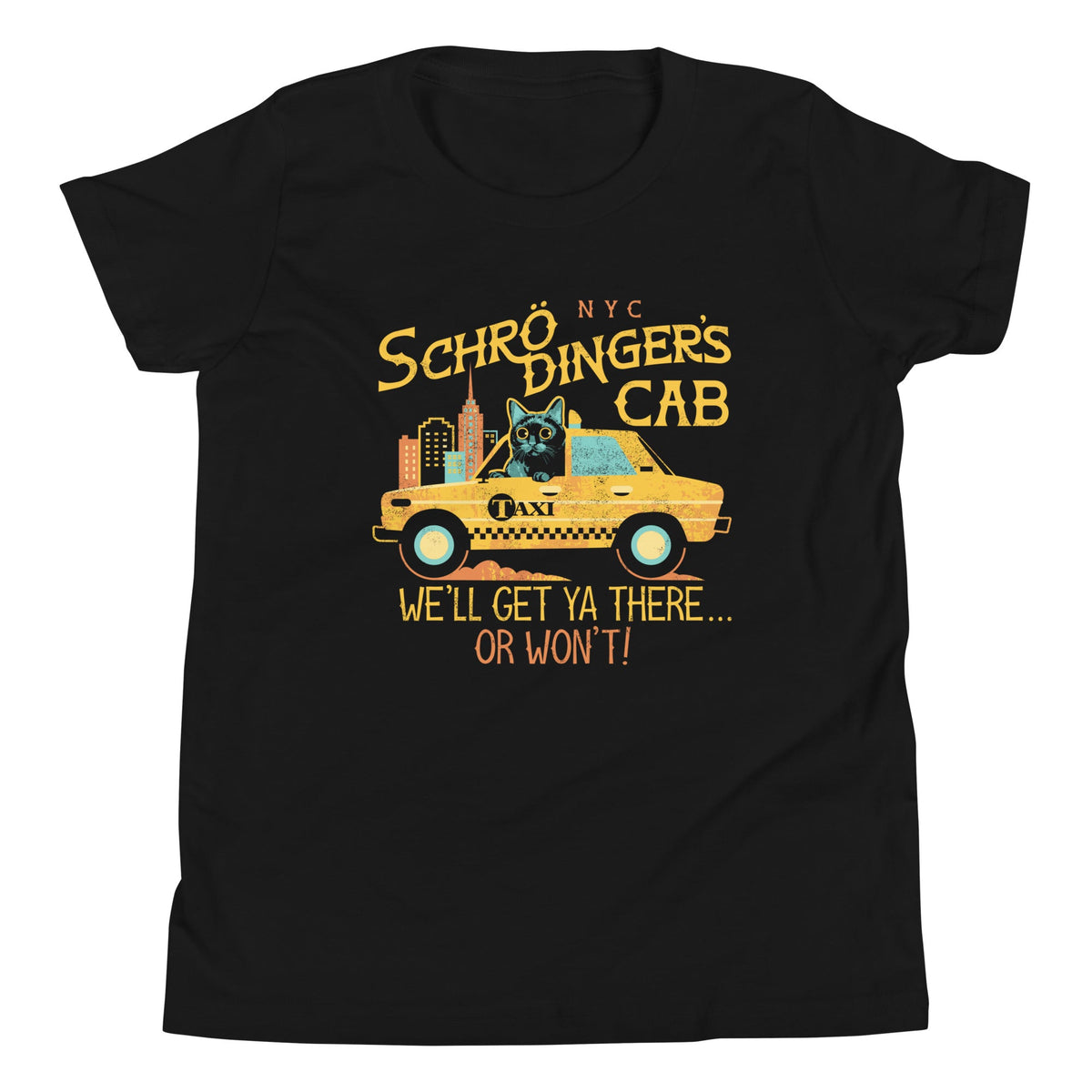 Schrodinger's Cab Kid's Youth Tee product image 1