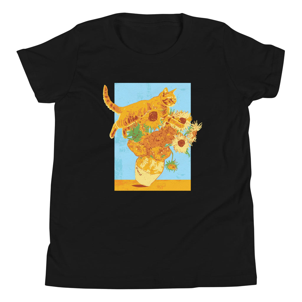 Van Gogh's Cat Kid's Youth Tee product image 2