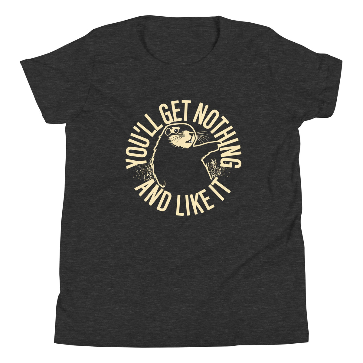 You'll Get Nothing And Like It Kid's Youth Tee product image 4
