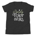 Barely Tolerable Kid's Youth Tee product image 1