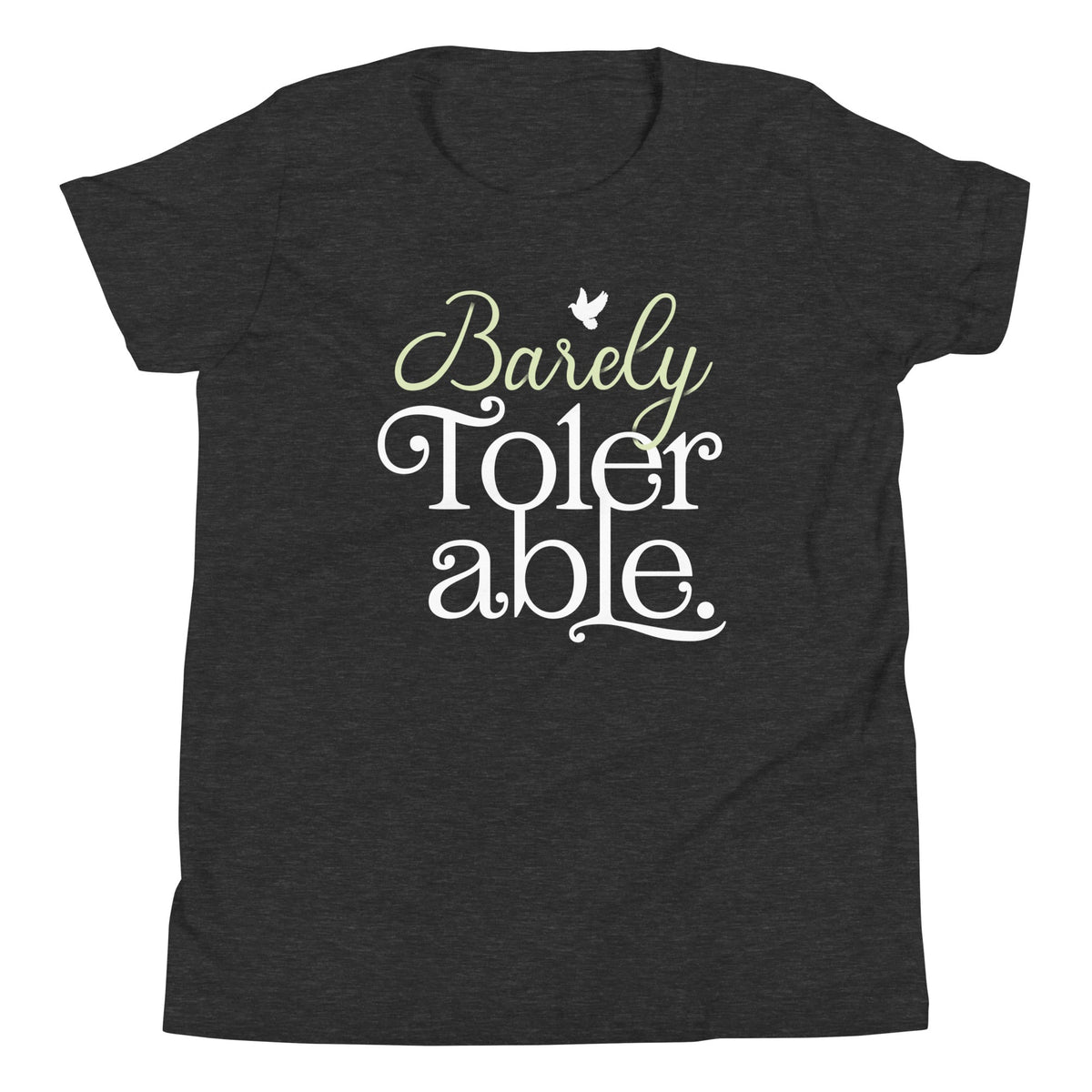Barely Tolerable Kid's Youth Tee product image 1