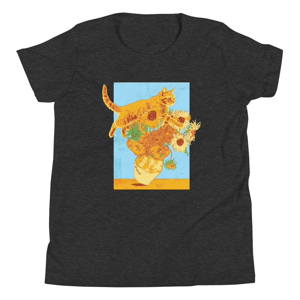 Van Gogh's Cat Kid's Youth Tee product image 1