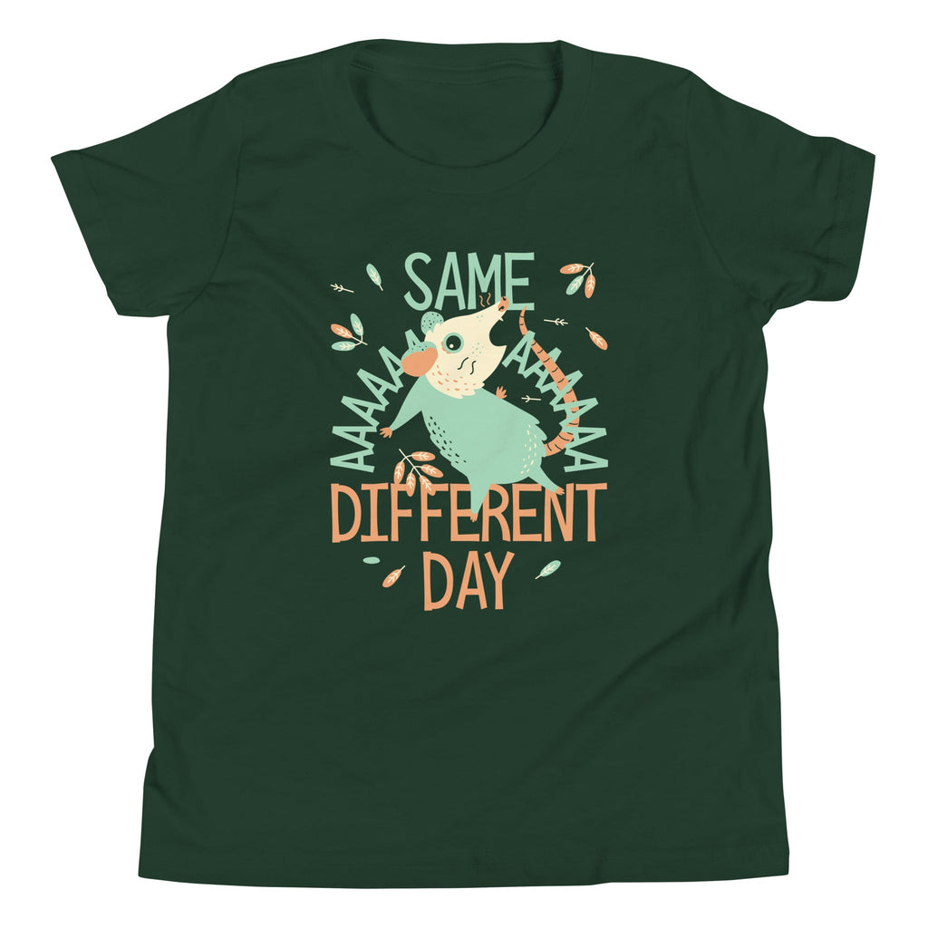 Same Aaaa Different Day Kid's Youth Tee product image 4
