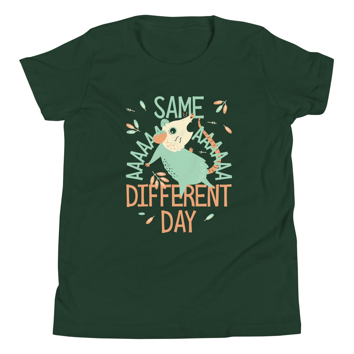 Same Aaaa Different Day Kid's Youth Tee product image 4