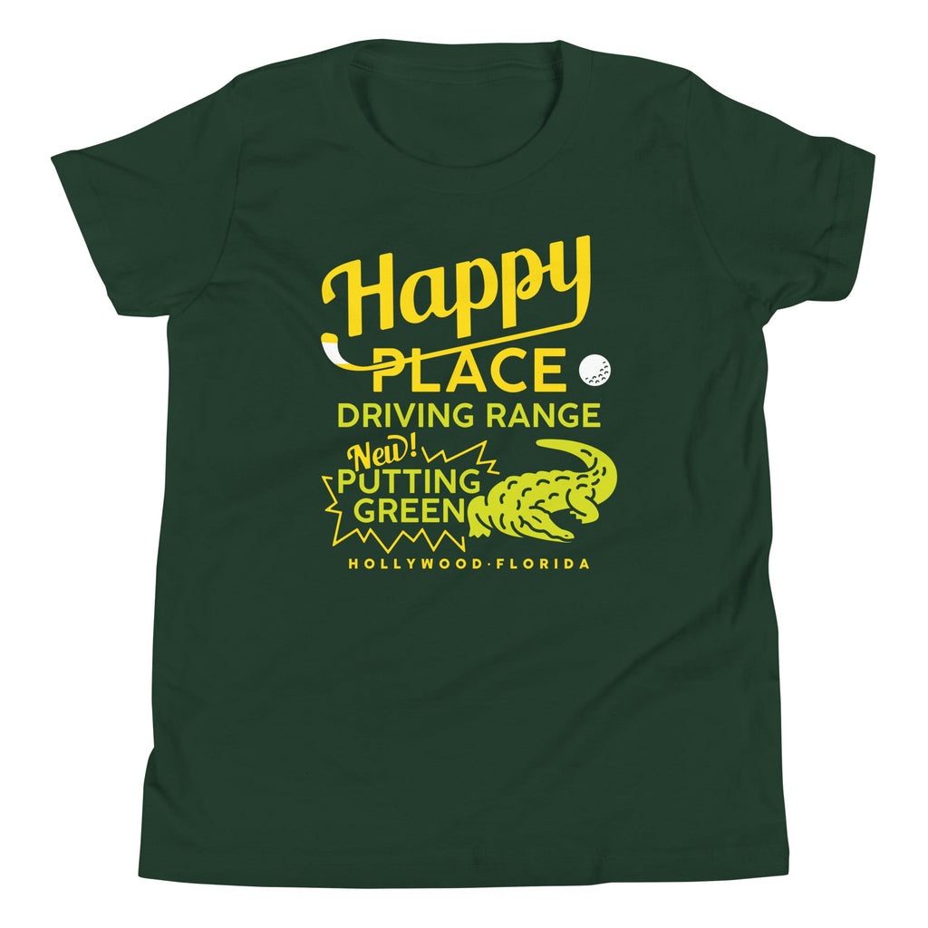 Happy Place Driving Range Kid's Youth Tee product image 1