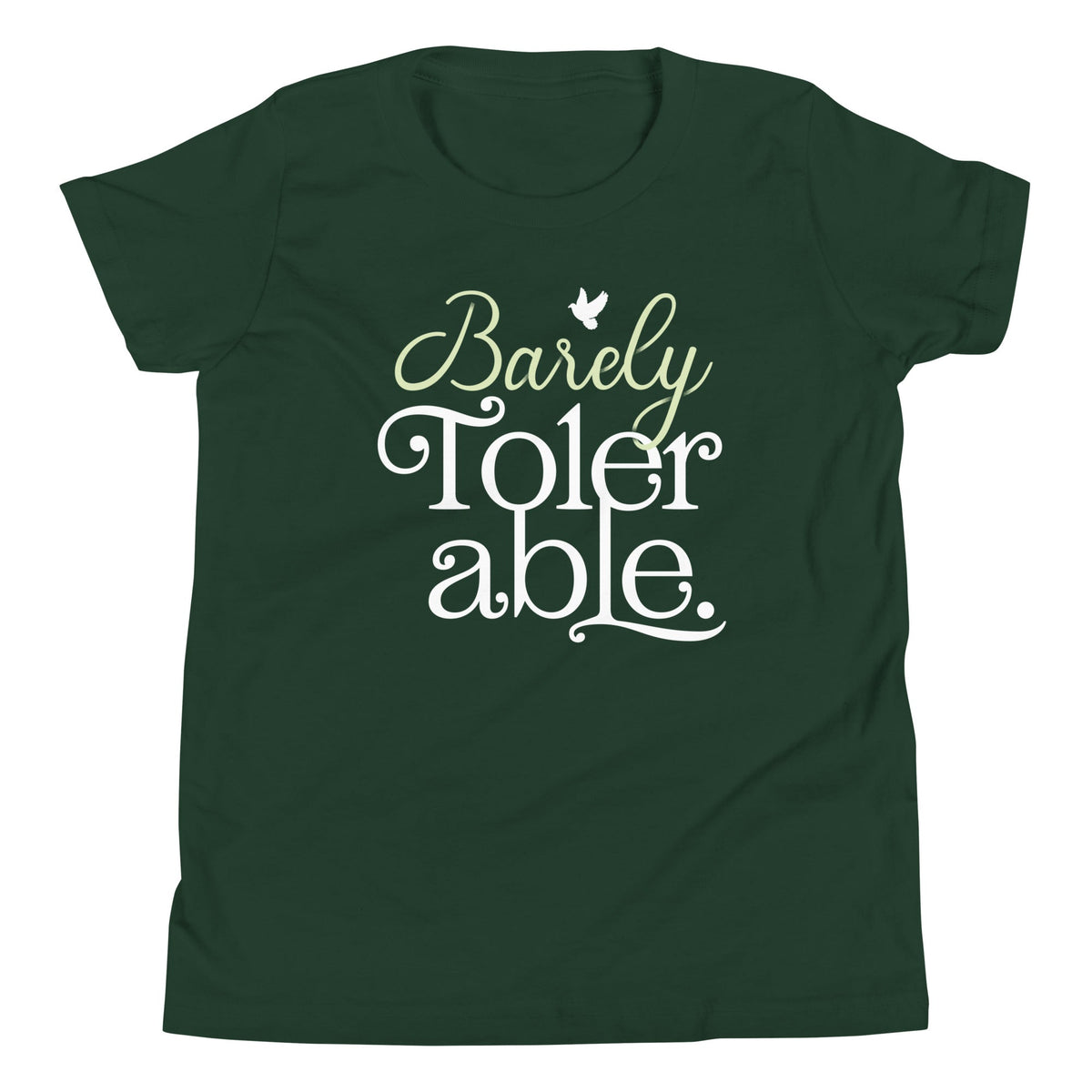 Barely Tolerable Kid's Youth Tee product image 4