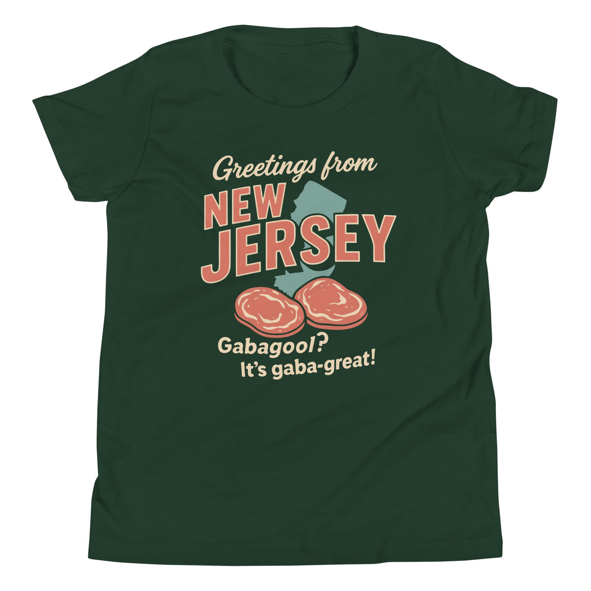 Greetings From New Jersey Kid's Youth Tee product image 1