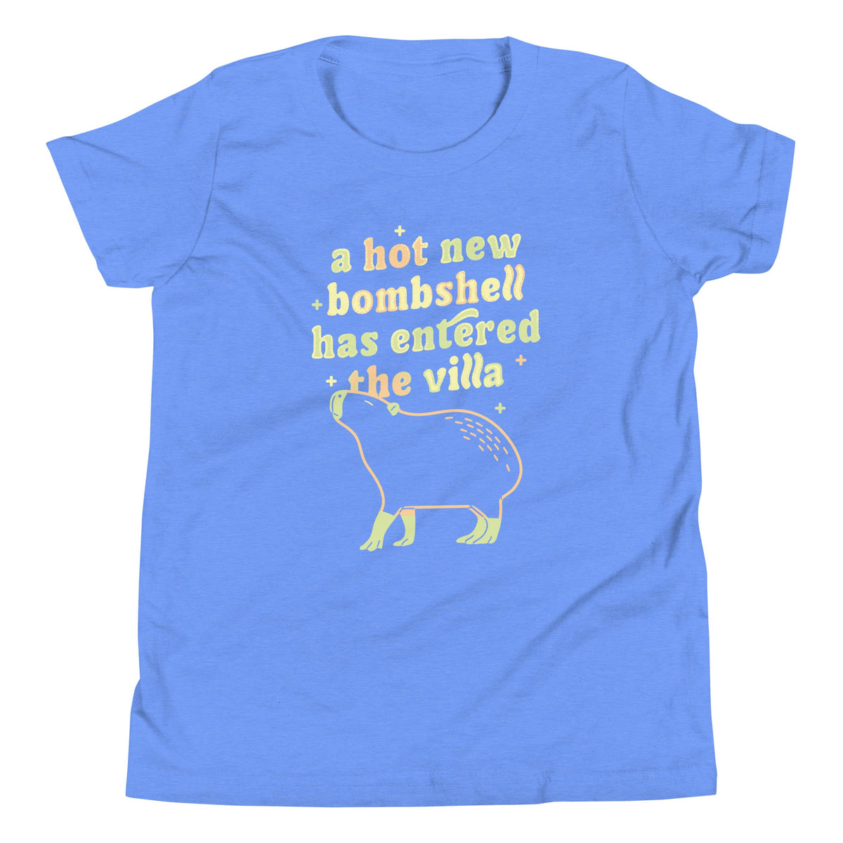A Hot New Bombshell Has Entered The Villa Kid's Youth Tee product image 1