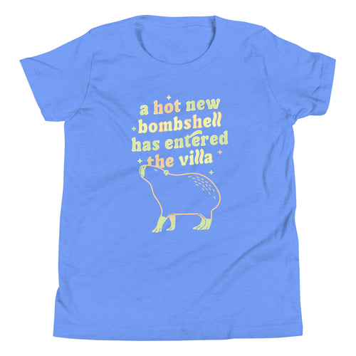 A Hot New Bombshell Has Entered The Villa Kid's Youth Tee product image 1