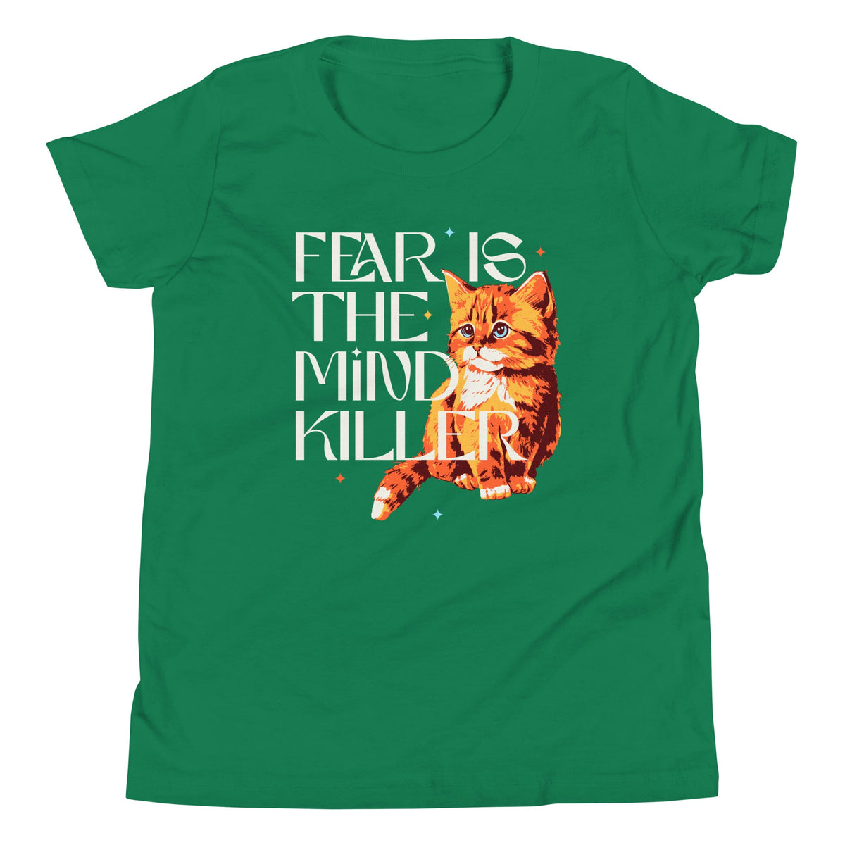 Fear Is The Mind Killer Cat Kid's Youth Tee product image 5