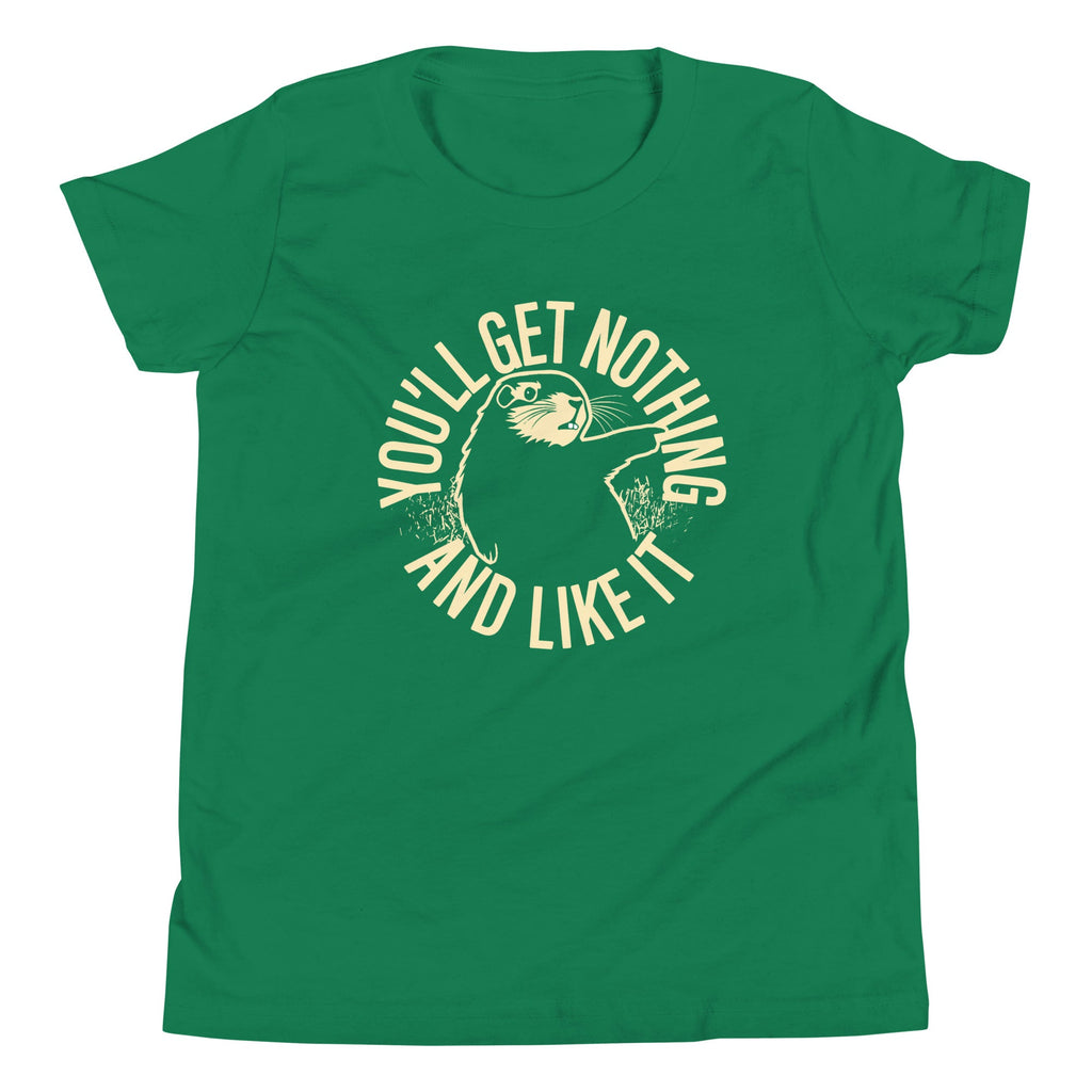 You'll Get Nothing And Like It Kid's Youth Tee product image 5