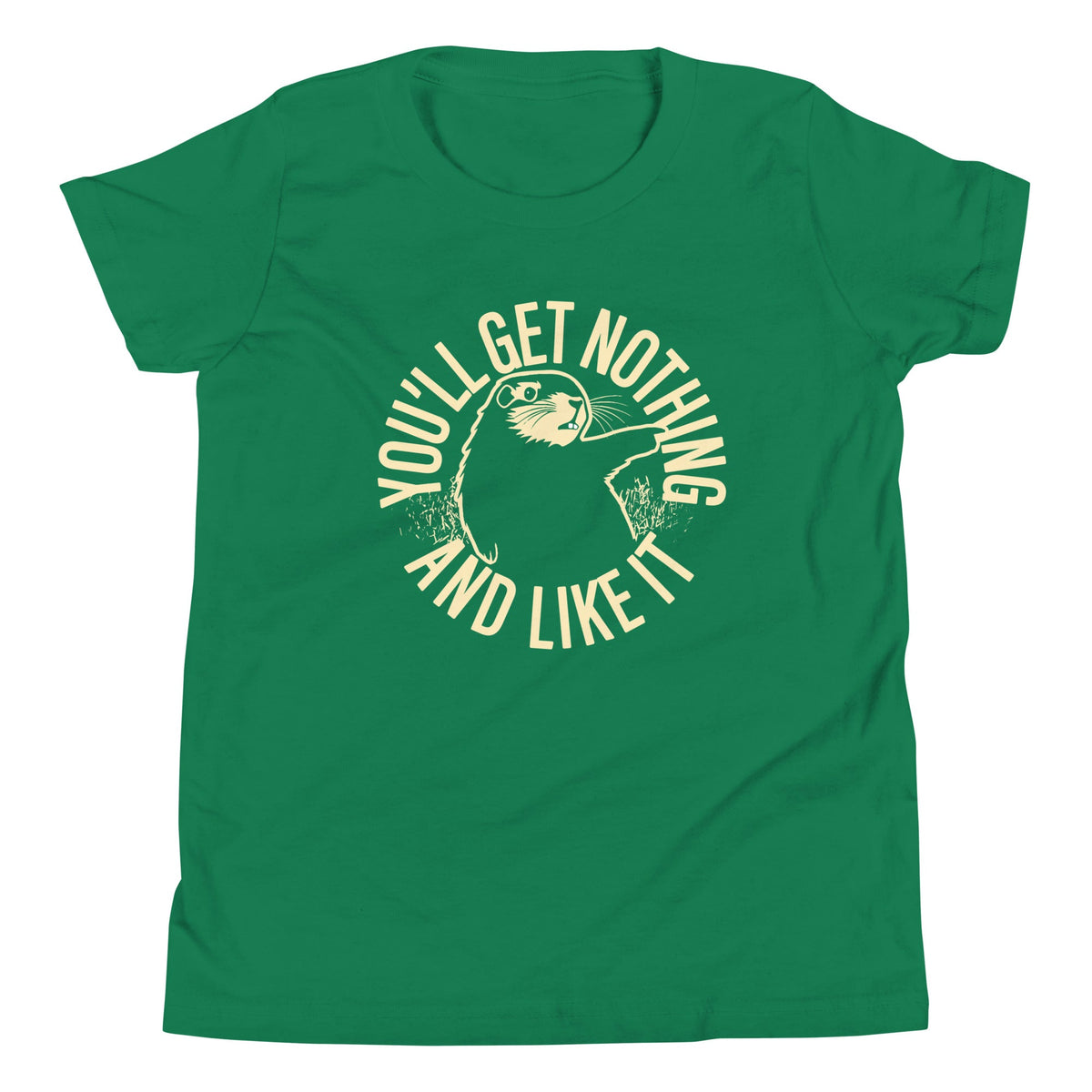 You'll Get Nothing And Like It Kid's Youth Tee product image 5