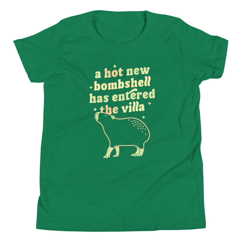 A Hot New Bombshell Has Entered The Villa Kid's Youth Tee product image 5