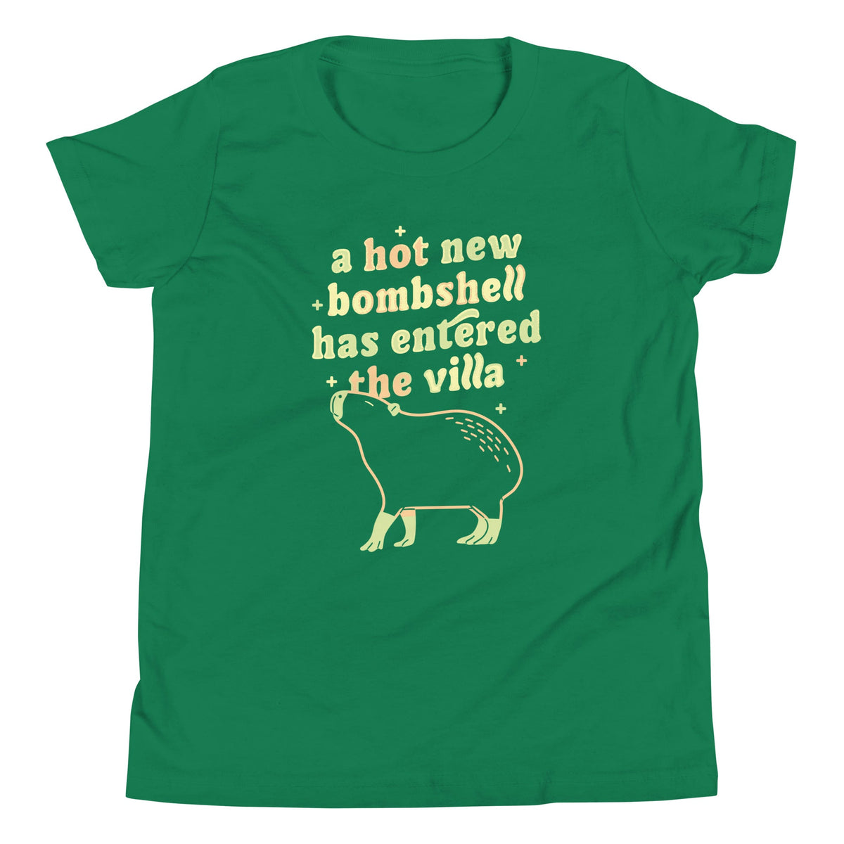 A Hot New Bombshell Has Entered The Villa Kid's Youth Tee product image 5