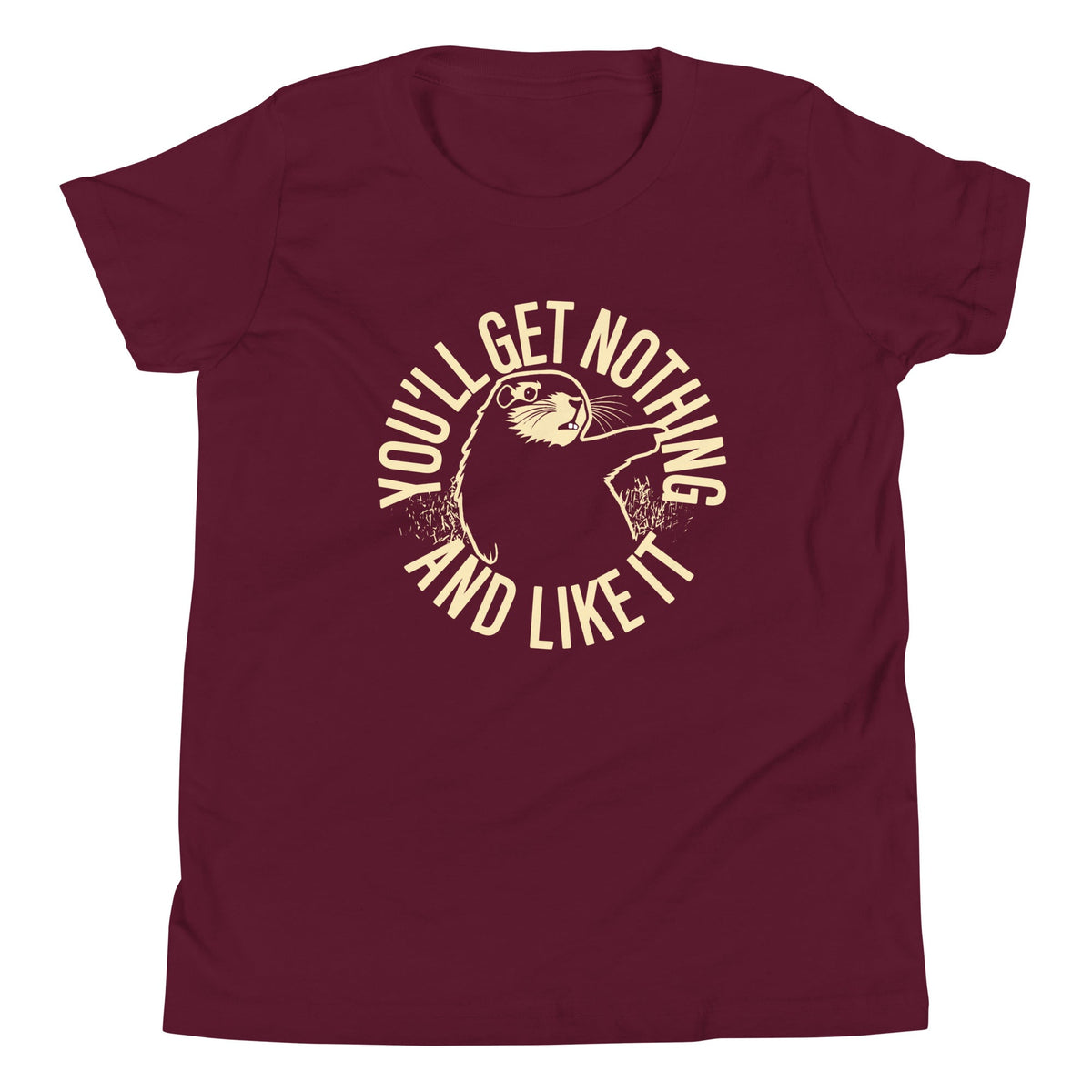 You'll Get Nothing And Like It Kid's Youth Tee product image 3