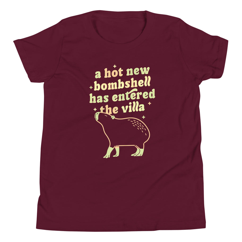 A Hot New Bombshell Has Entered The Villa Kid's Youth Tee product image 3