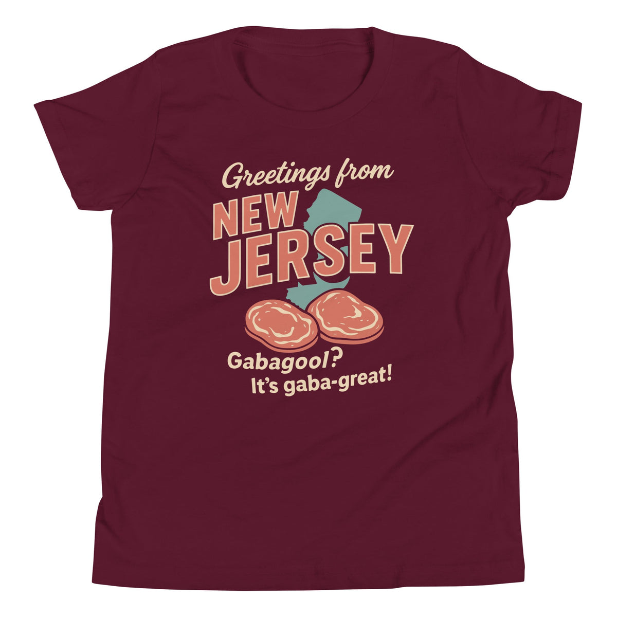 Greetings From New Jersey Kid's Youth Tee product image 4