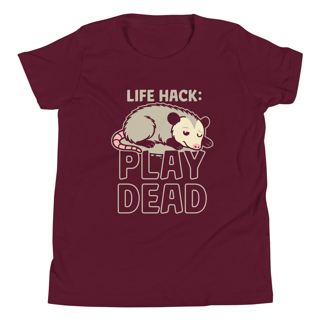 Life Hack Play Dead Kid's Youth Tee product image 1