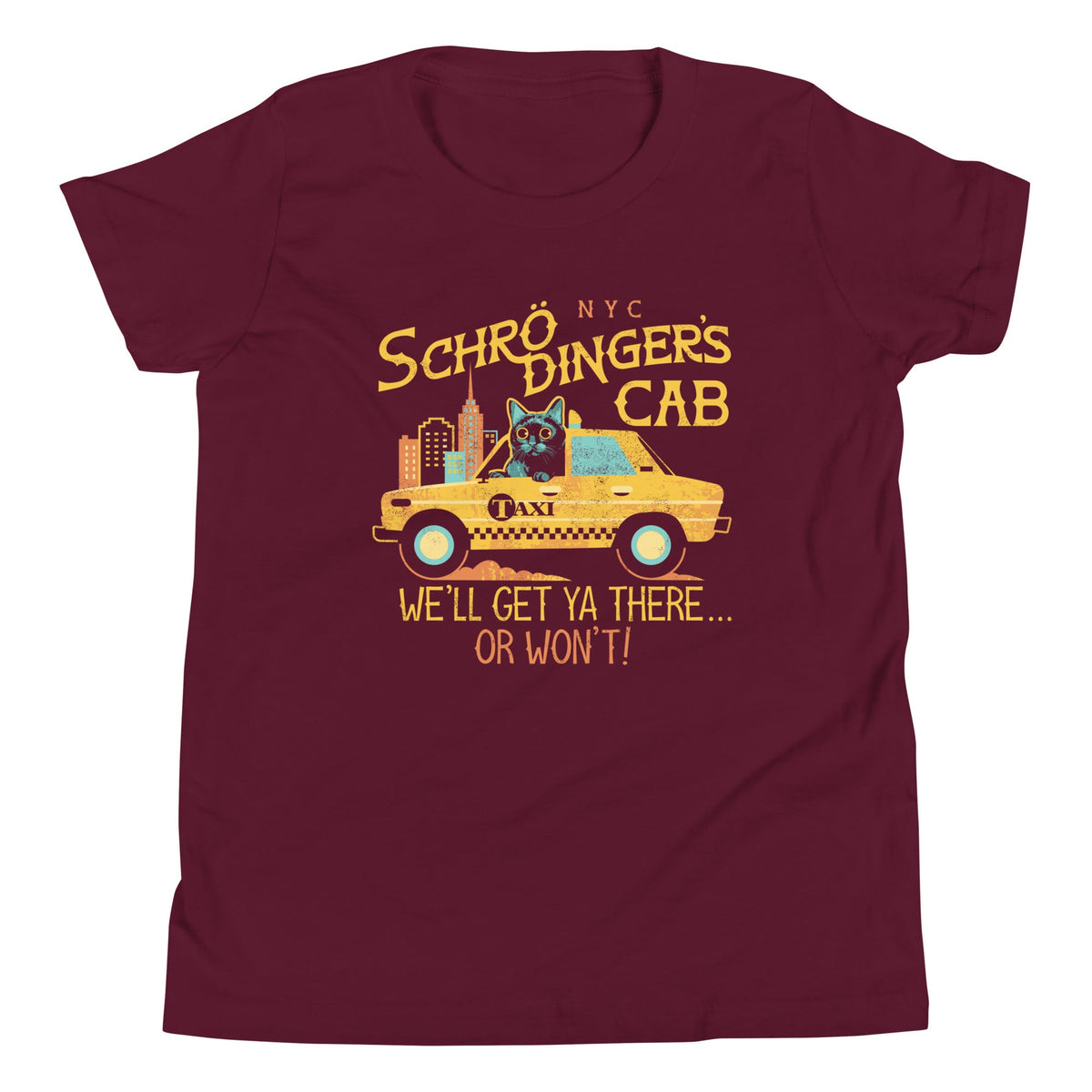 Schrodinger's Cab Kid's Youth Tee product image 3