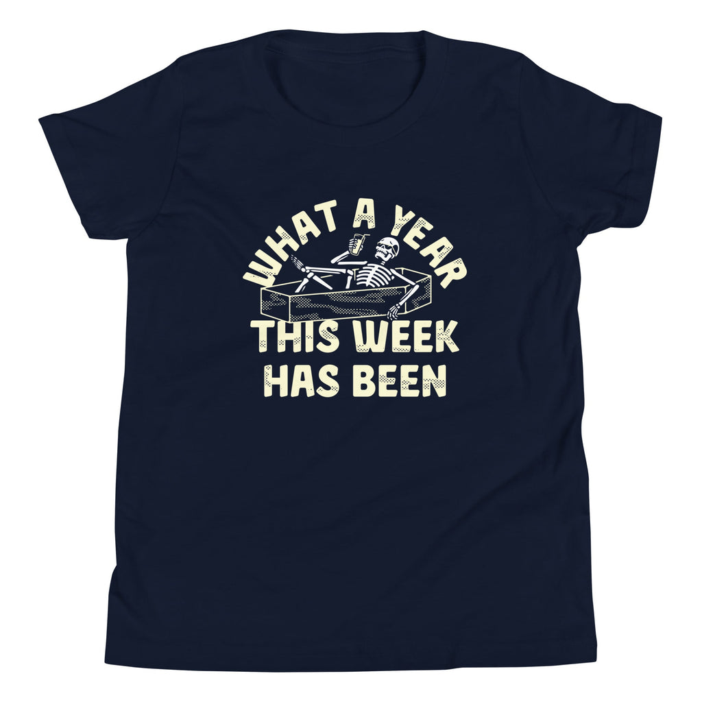 What A Year This Week Has Been Kid's Youth Tee product image 2