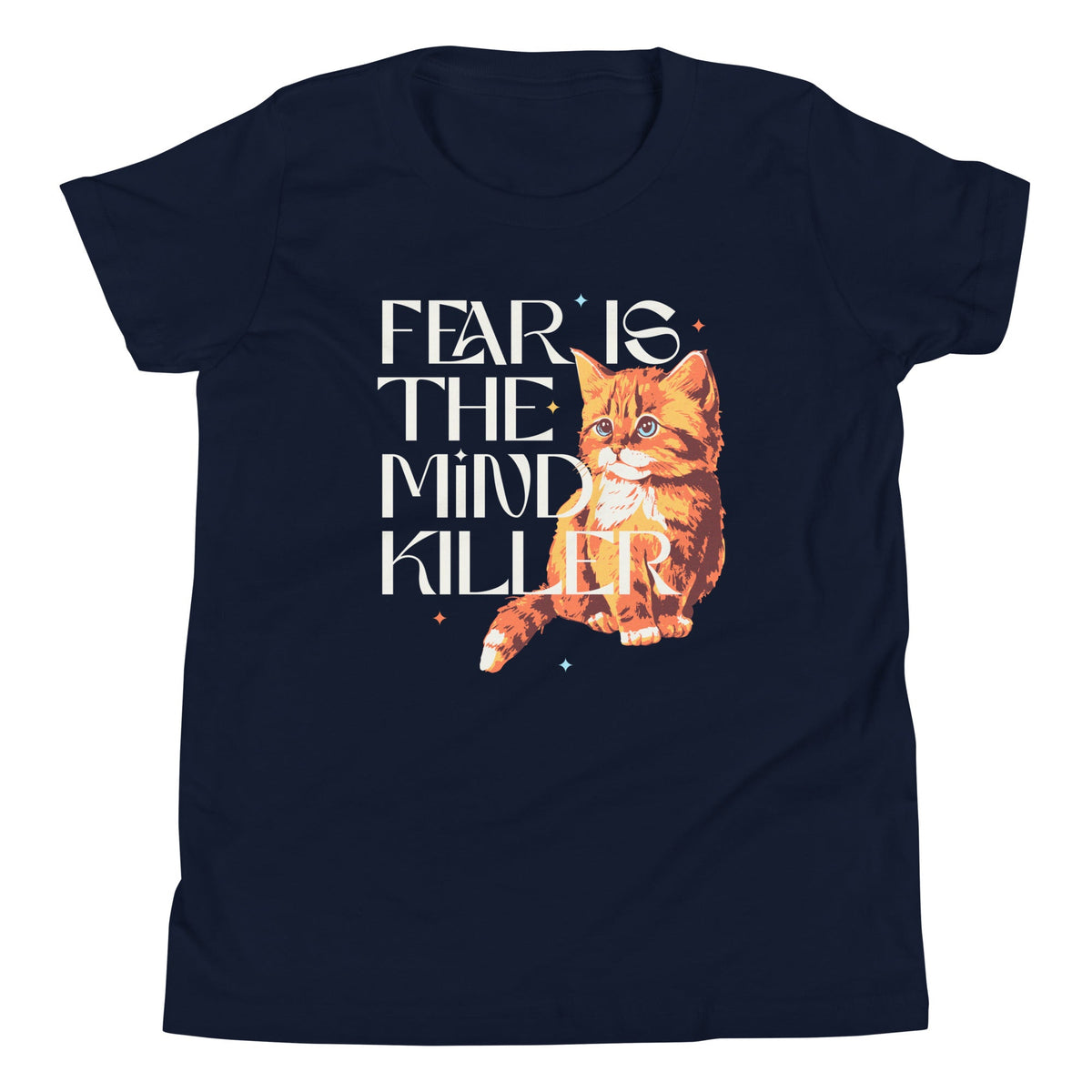 Fear Is The Mind Killer Cat Kid's Youth Tee product image 2