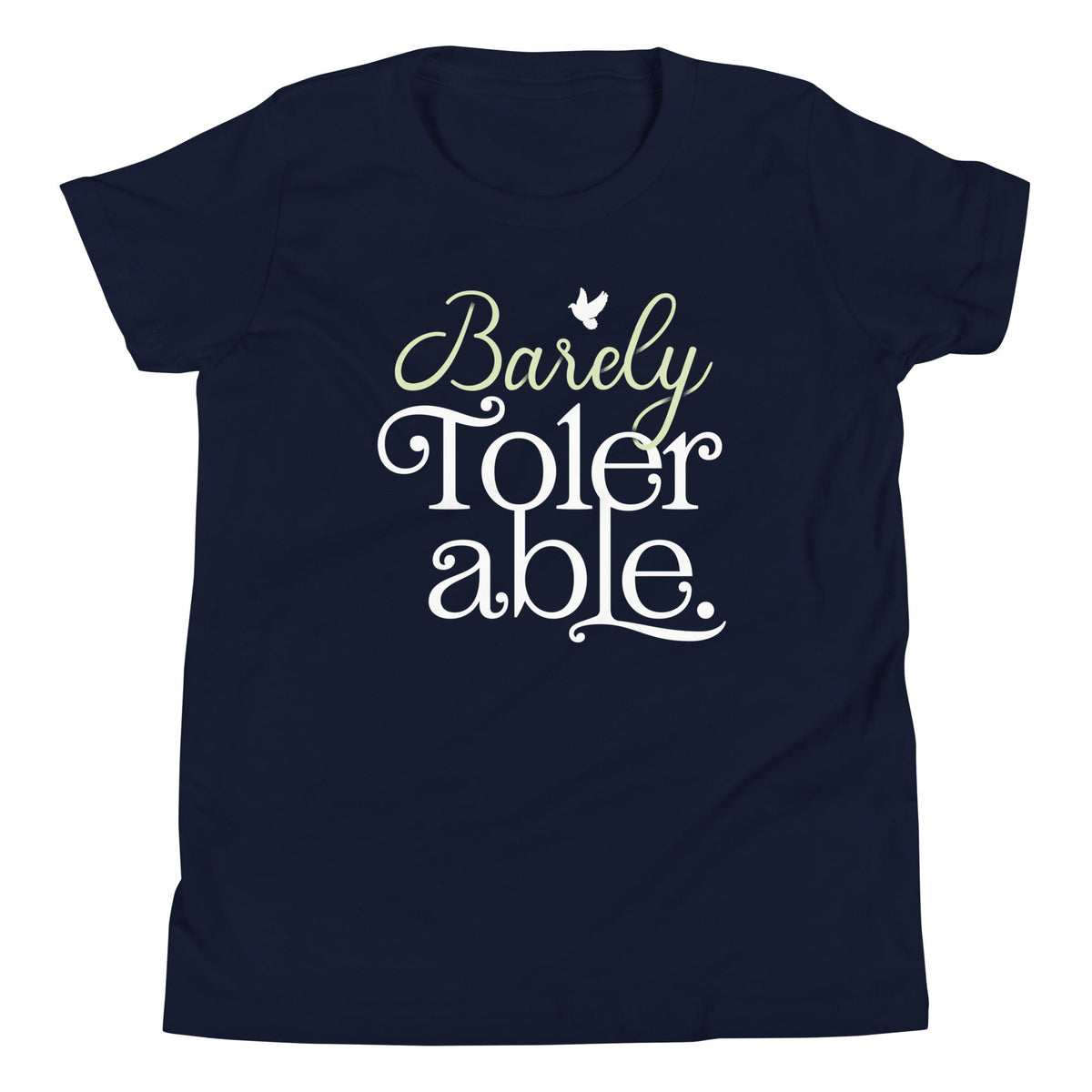 Barely Tolerable Kid's Youth Tee product image 2