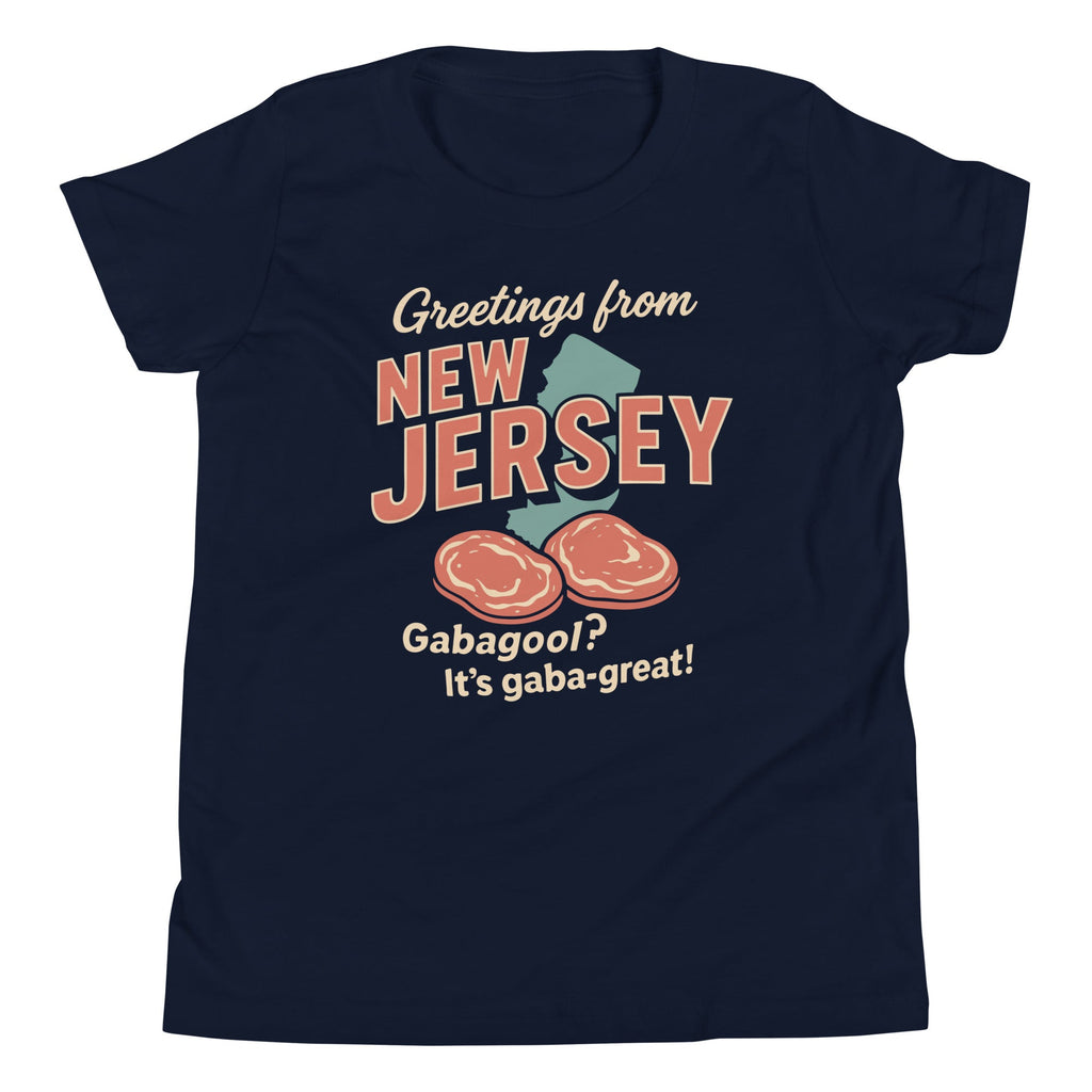 Greetings From New Jersey Kid's Youth Tee product image 3