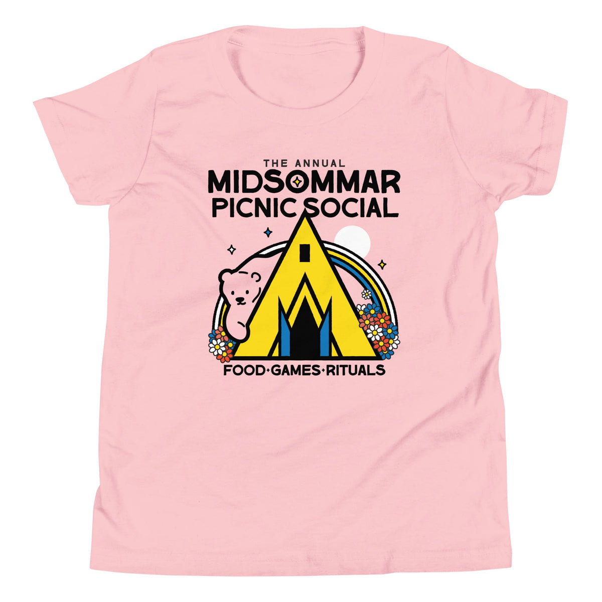 The Annual Midsommar Picnic Social Kid's Youth Tee product image 4