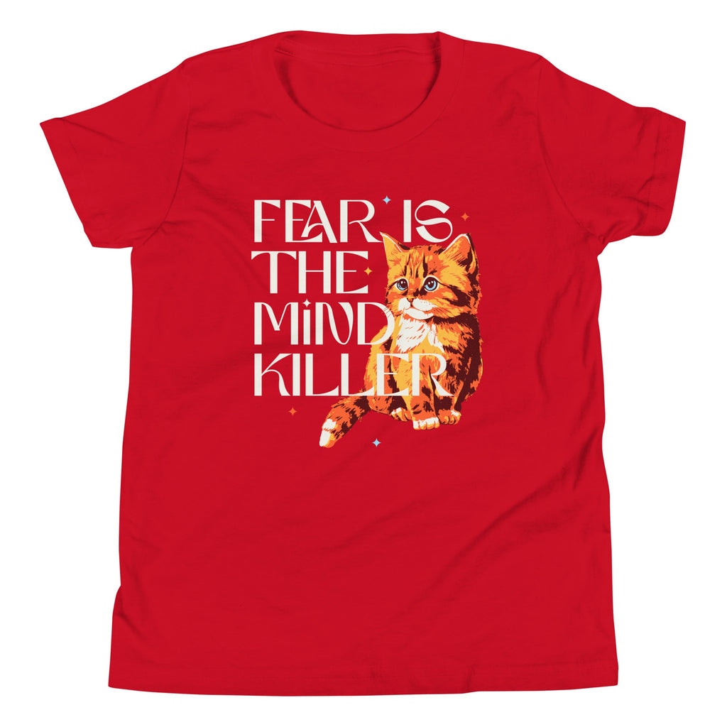 Fear Is The Mind Killer Cat Kid's Youth Tee product image 3
