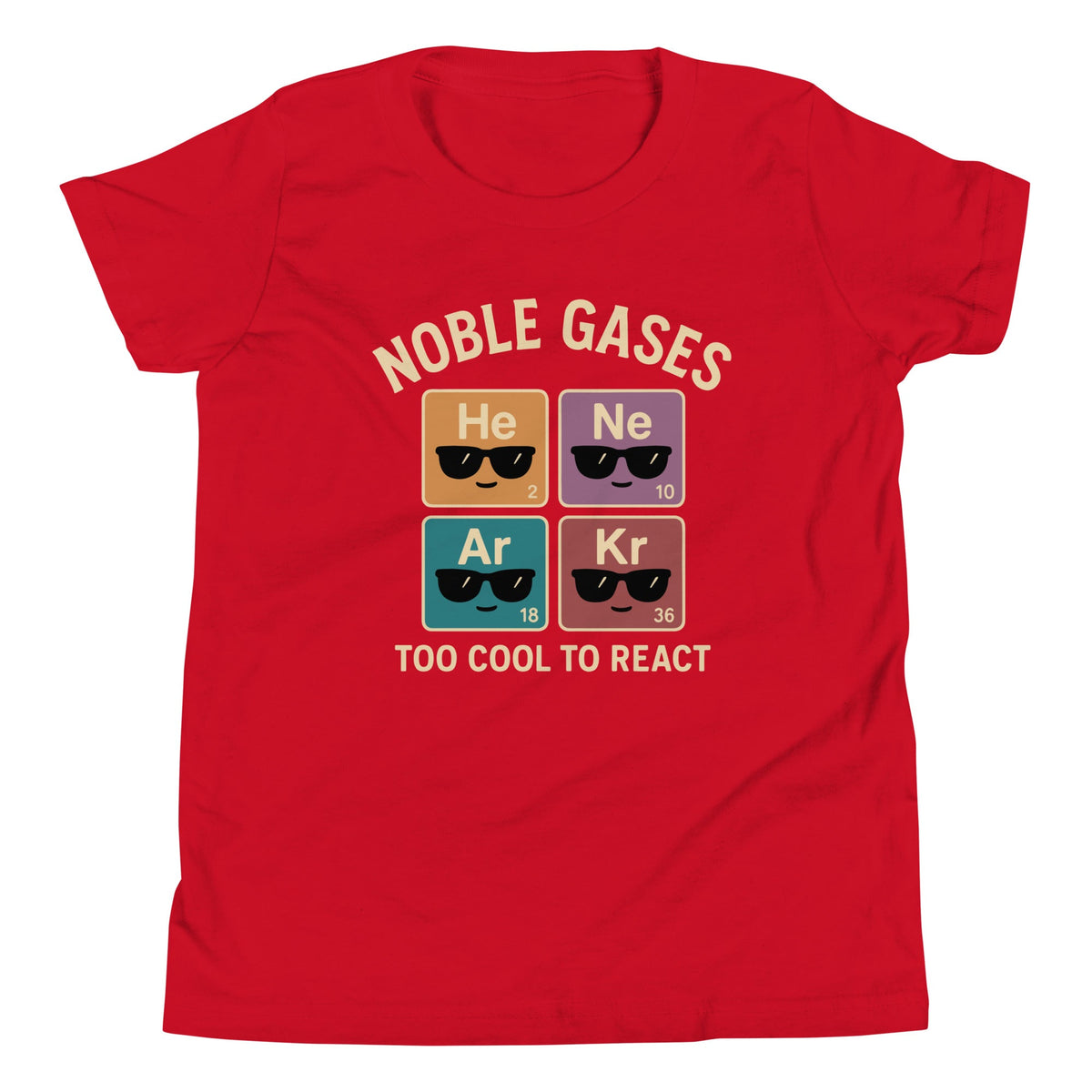 Noble Gases Kid's Youth Tee product image 3