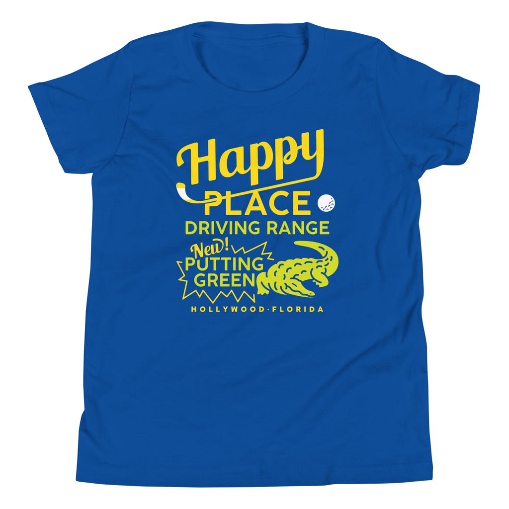 Happy Place Driving Range Kid's Youth Tee product image 5